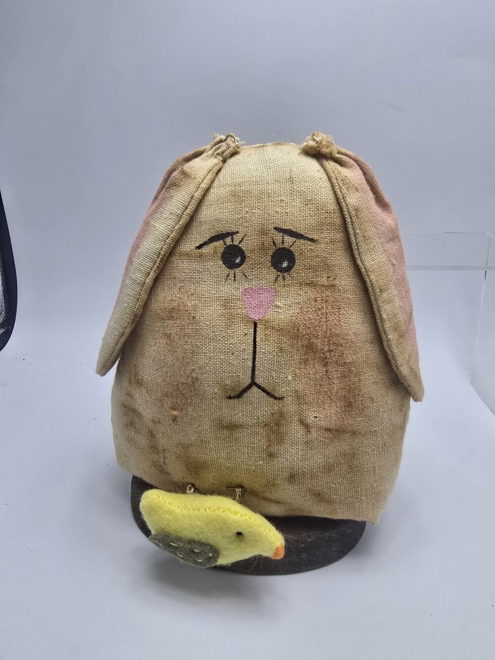 Primitive Spring Easter Handmade Bunny Rabbit